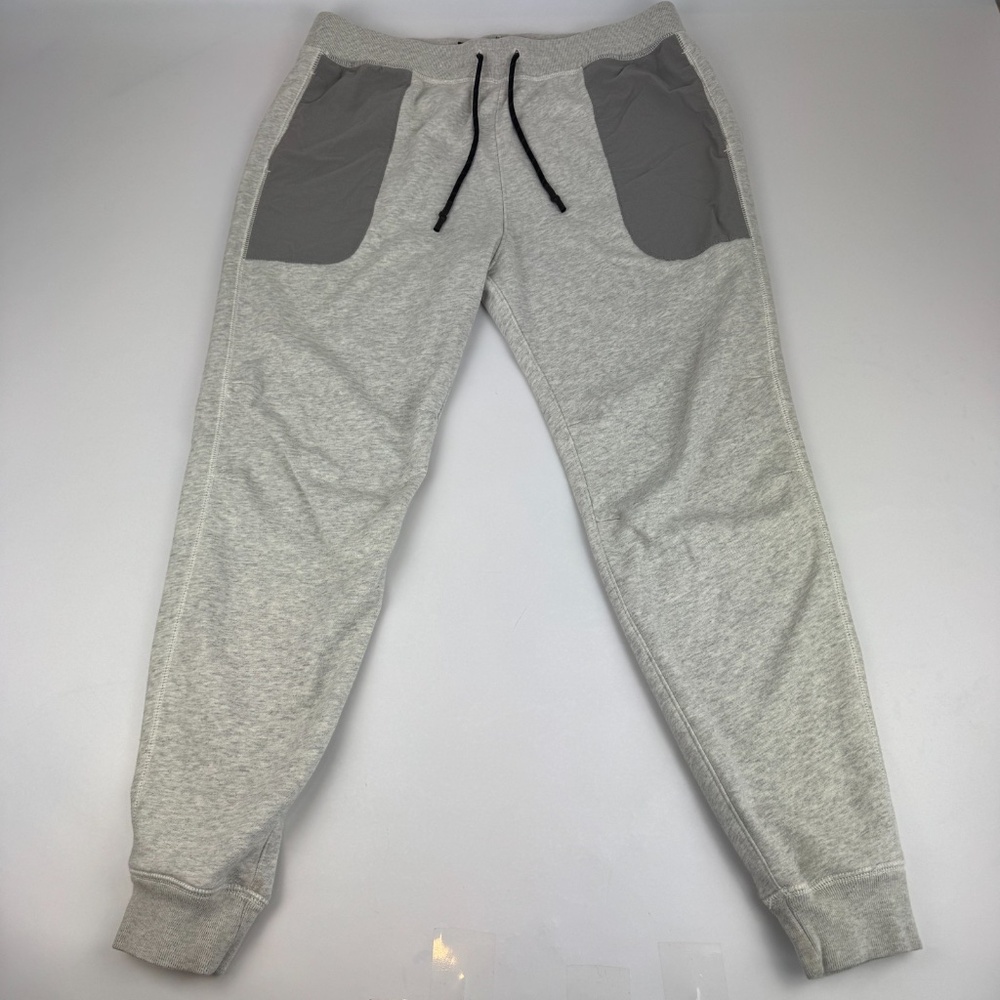 Abercrombie & Fitch A&F Mens Size L Sweatpants Jogger Gray Tapered